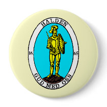 Halden komm, Norway buttons by bestflag Halden komm, Norway buttons