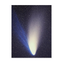 Hale-Bopp comet Postcard