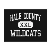 Hale County - Wildcats - High - Moundville Alabama postcards
