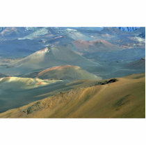 Haleakala Crater, Maui, Hawaii, U.S.A. Cut Outs