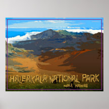 Haleakala National Park, Maui Hawaii Posters