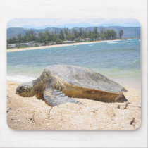 Haleiwa Honu on Last Day mousepads