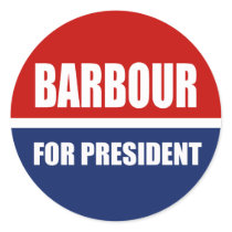 HALEY BARBOUR 2012 stickers