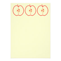 Half a Red Apple. Invitation