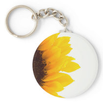 Half a Sunflower Keychains