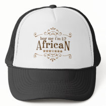 Half African hats by smallhandsdesigns Half African hats