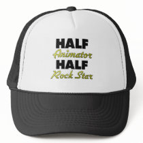 Half Animator Half Rock Star Hats
