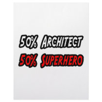 Half Architect Half Superhero letterhead