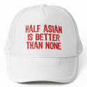 Half Asian hats