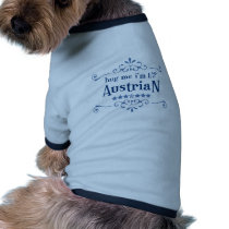 Half Austrian pet clothing by smallhandsdesigns Half Austrian pet clothing