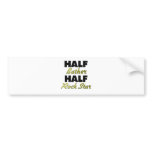 Half Bather Half Rock Star Bumper Sticker