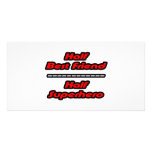 Half Best Friend Half Superhero Photo Greeting Card