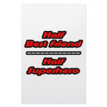 Half Best Friend Half Superhero Personalized Stationery