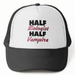 Half Biologist Half Vampire hats
