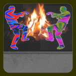 Half Blank + BonFire Zombie Dance stickers