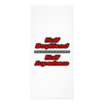 Half Boyfriend Half Superhero rack cards