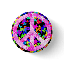 Half-breed Signature Peace buttons