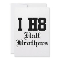 half brothers personalized invites