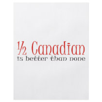 Half Canadian flyers by EthnoShirts Half Canadian flyers