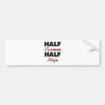 Half Carmen Half Ninja Bumper Sticker