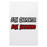 Half Carpenter Half Superhero Customized Stationery