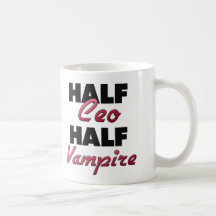 Half Ceo Half Vampire Mugs