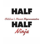 Half Children's Resort Representative Half Ninja T-shirts