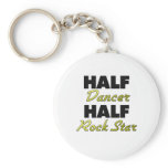 Half Dancer Half Rock Star Keychains