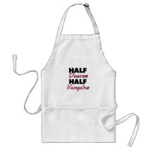 Half Deacon Half Vampire Apron
