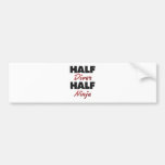 Half Diver Half Ninja Bumper Stickers