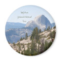 Half Dome at Yosemite National Park, California magnets by allisonbeutler Half Dome at Yosemite National Park, California magnets