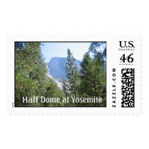 Half Dome at Yosemite postage