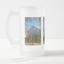 Half Dome in Autumn - Yosemite National Park Mugs