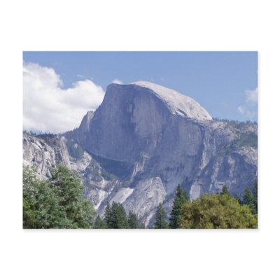 Half Dome Post Card by fredsredt