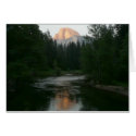 Half Dome Sunset Card by mlewallpapers Half Dome Sunset Card