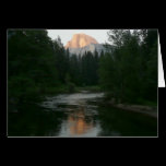 Half Dome Sunset Card