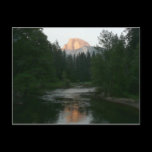 Half Dome Sunset Postcard