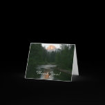 Half Dome Sunset Thank You Card
