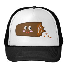 Half Eaten Chocolate Log Hat