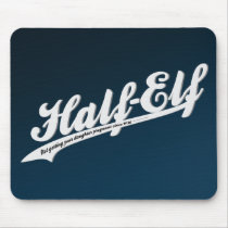 Half-Elf Mousepad mousepads