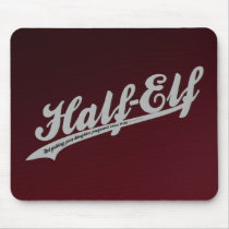 Half-Elf Mousepad mousepads