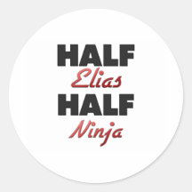 Half Elias Half Ninja Stickers