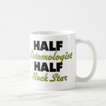 Half Entomologist Half Rock Star Mugs