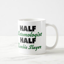 Half Entomologist Half Zombie Slayer Mug