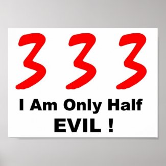 half evil full print