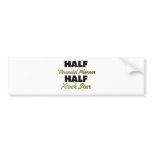Half Financial Planner Half Rock Star Bumper Sticker