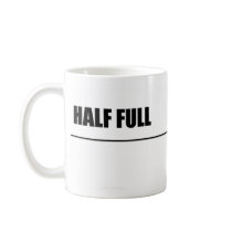 Half Full - Mug