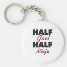 Half Gael Half Ninja Key Chains