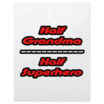 Half Grandma Half Superhero letterhead