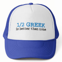Half Greek hats